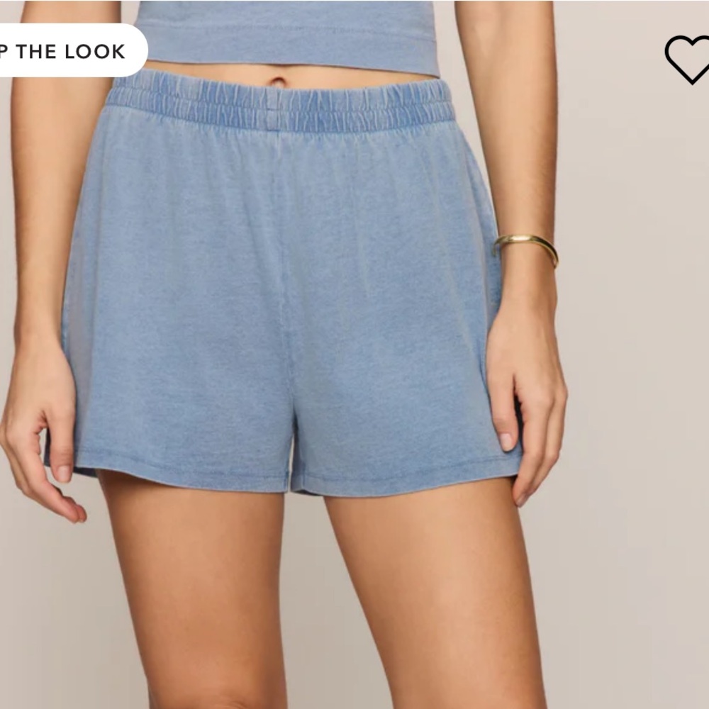 Z Supply Indigo Jersey Shorts